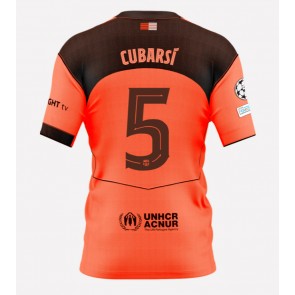 Barcelona Pau Cubarsi #5 Rezervni Dres 2025-26 Kratak Rukavima